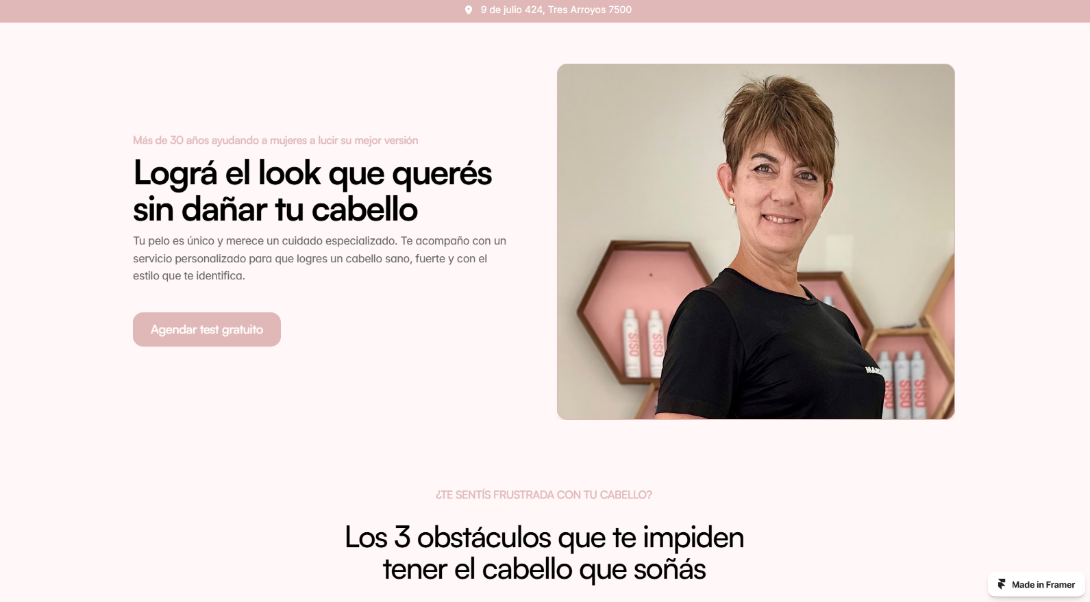 Marcela Gali - Peluquera