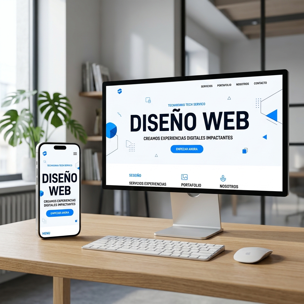 High conversion landing page mockup